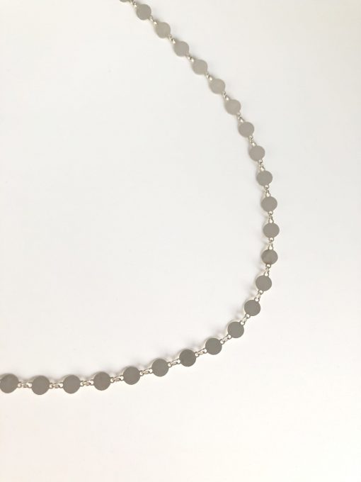 Collier argent