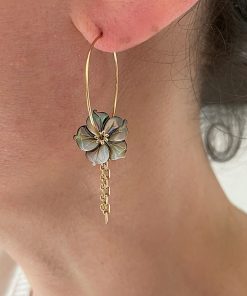 Boucles d'oreilles plaqué or