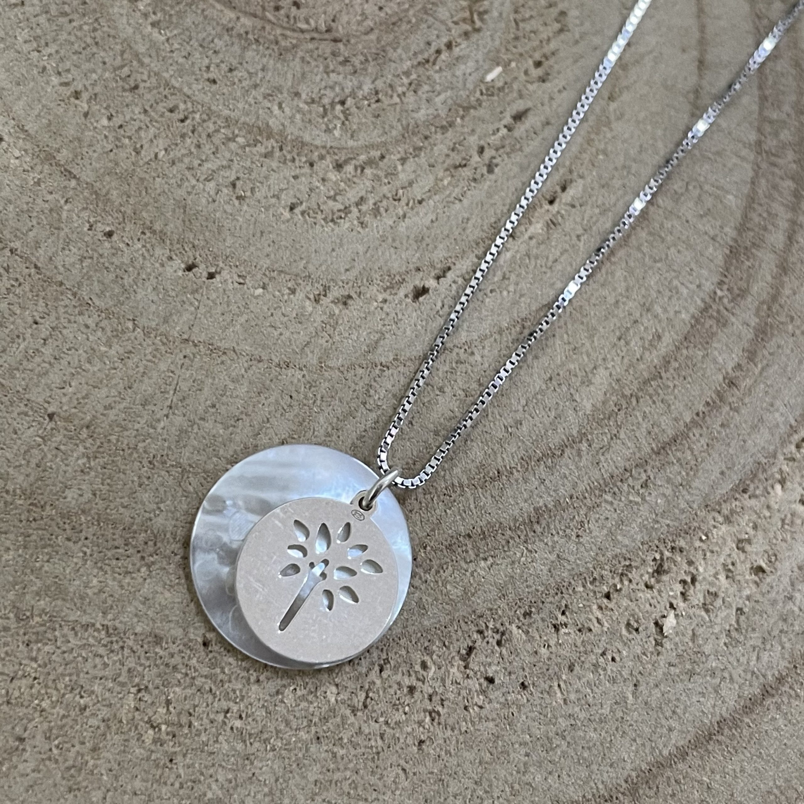 Collier argent Mon Arbre 45 cm 1 Collier argent Mon Arbre 45 cm