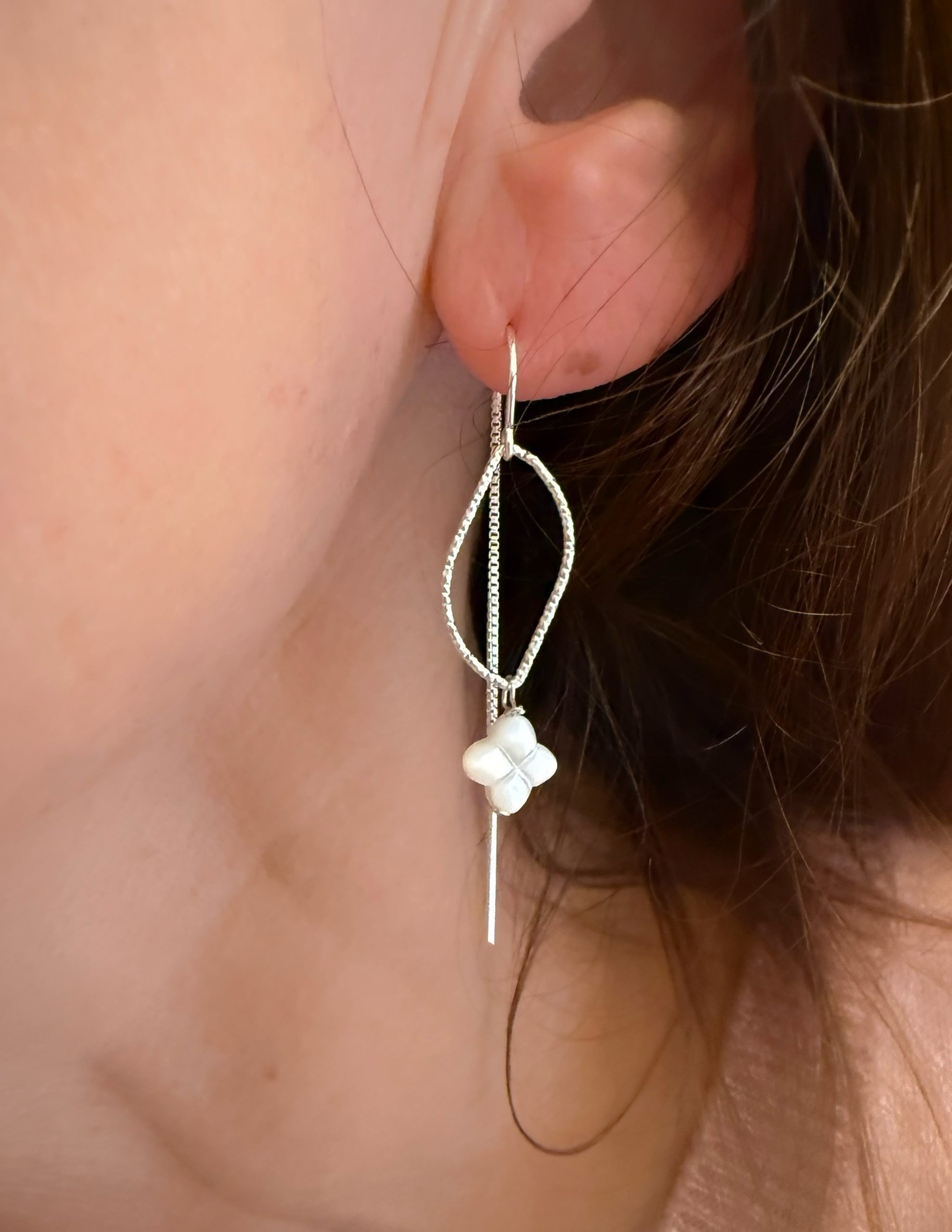 Fils d’oreilles rosée du matin 3 Fils d’oreilles rosée du matin