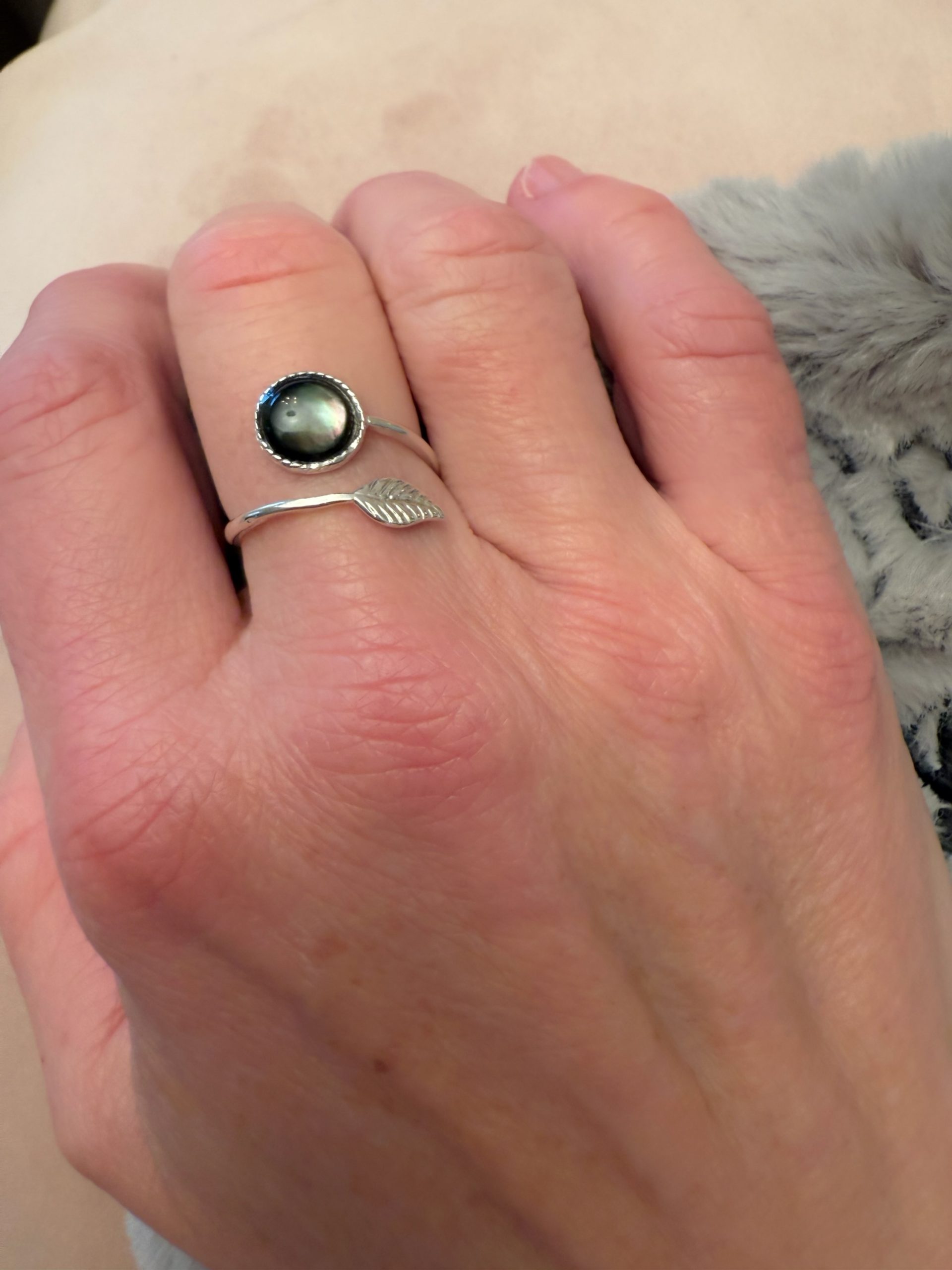 Bague argent Lianne Tahiti 2 Bague argent Lianne Tahiti