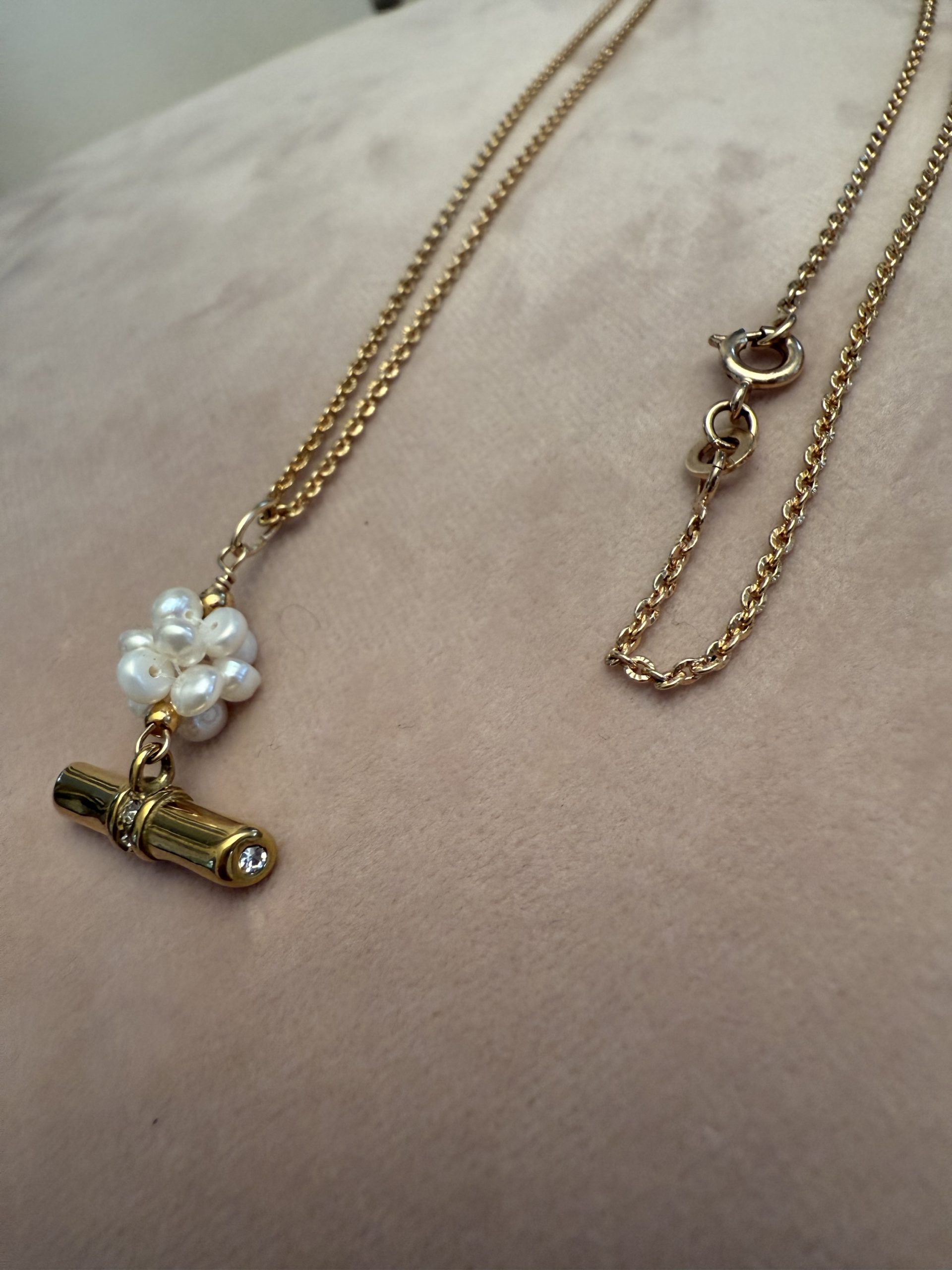 Sautoir ponponnette 1 Sautoir ponponnette