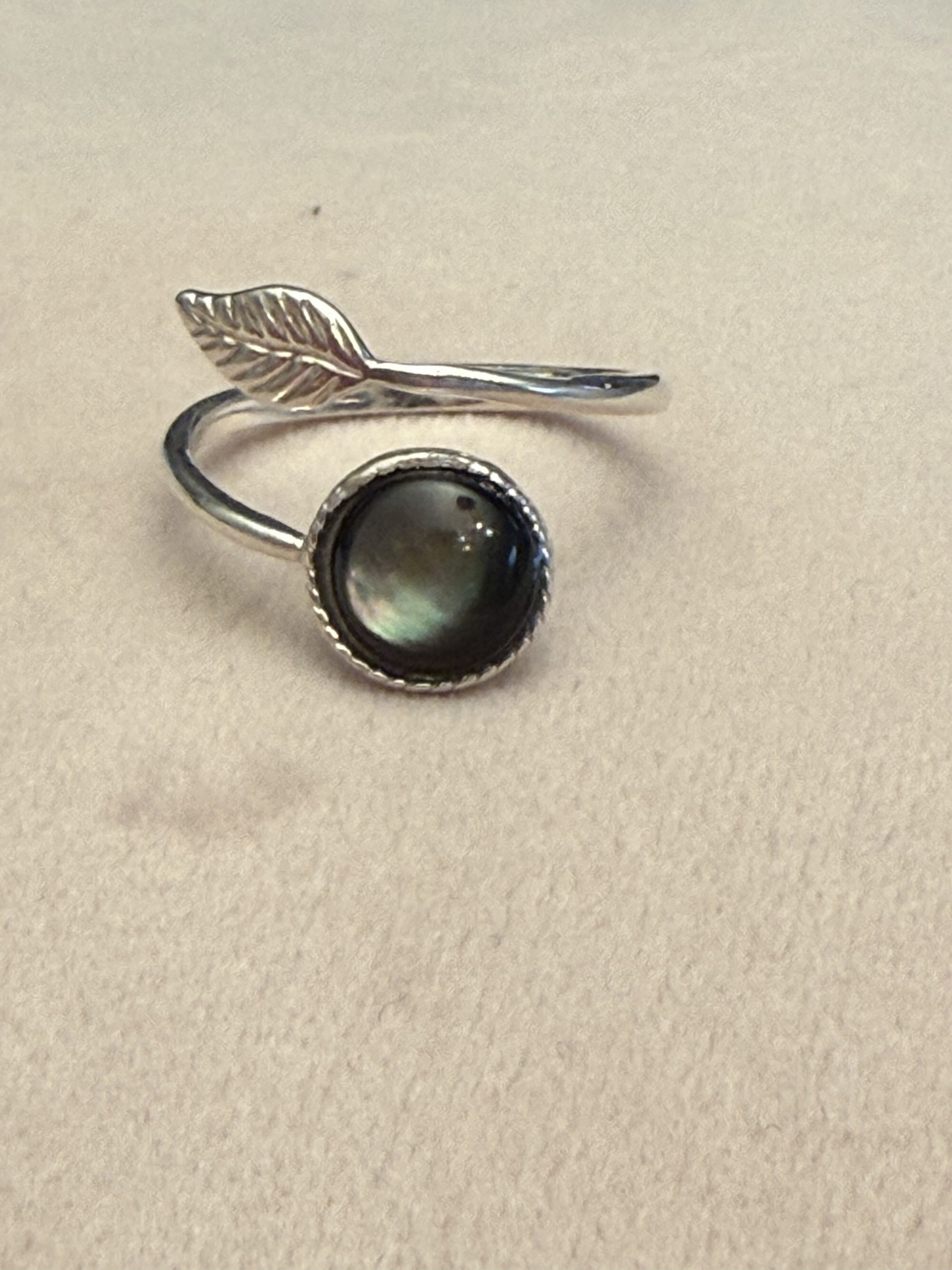 Bague argent Lianne Tahiti 1 Bague argent Lianne Tahiti