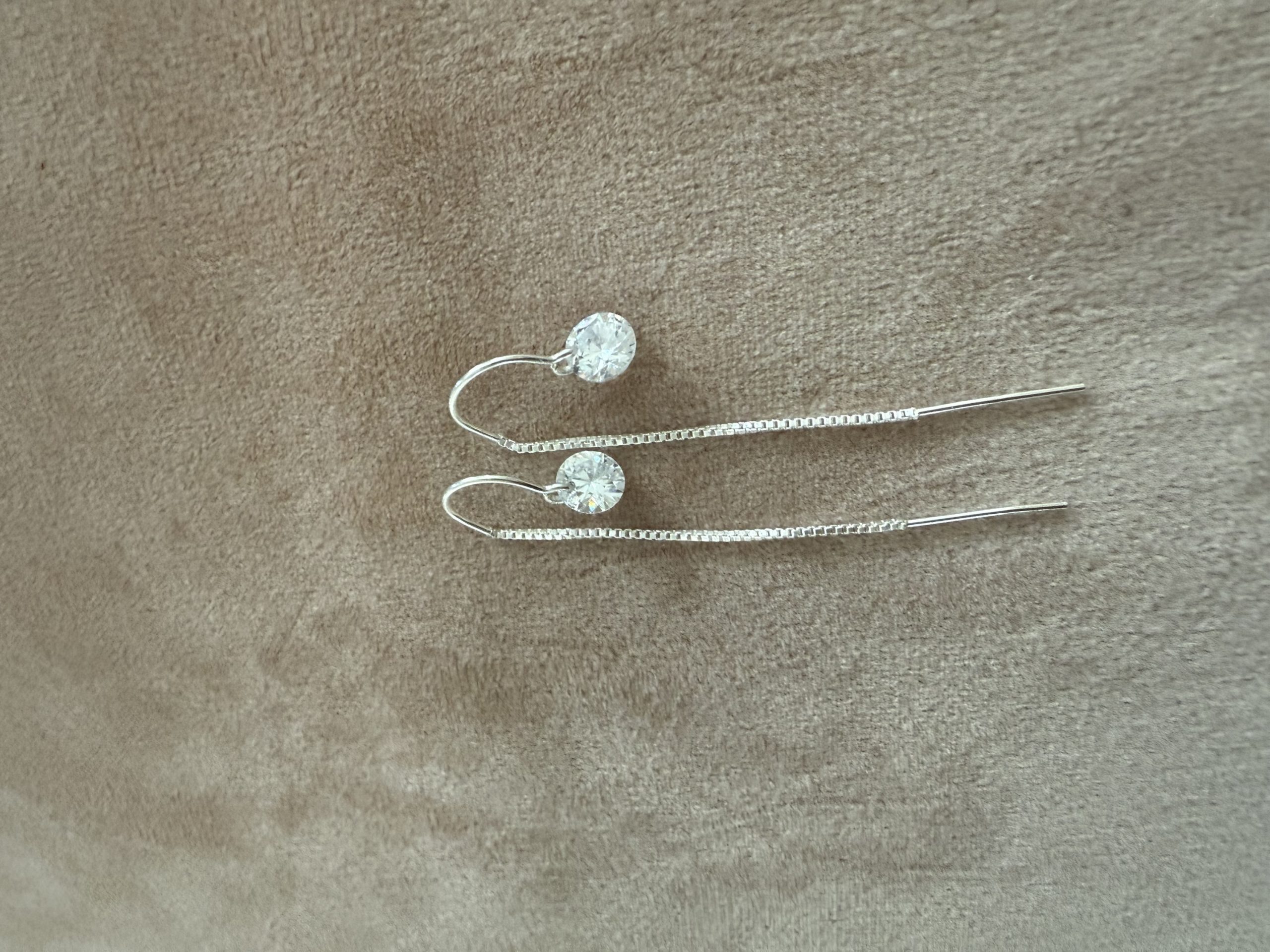 Fils d’oreille Friday night en argent 2 Fils d’oreille Friday night en argent