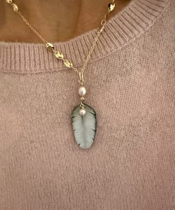 Collier la vie en rose plaqué or